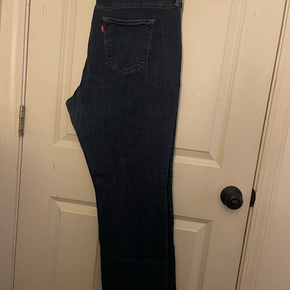 Dark Blue Denim Jeans